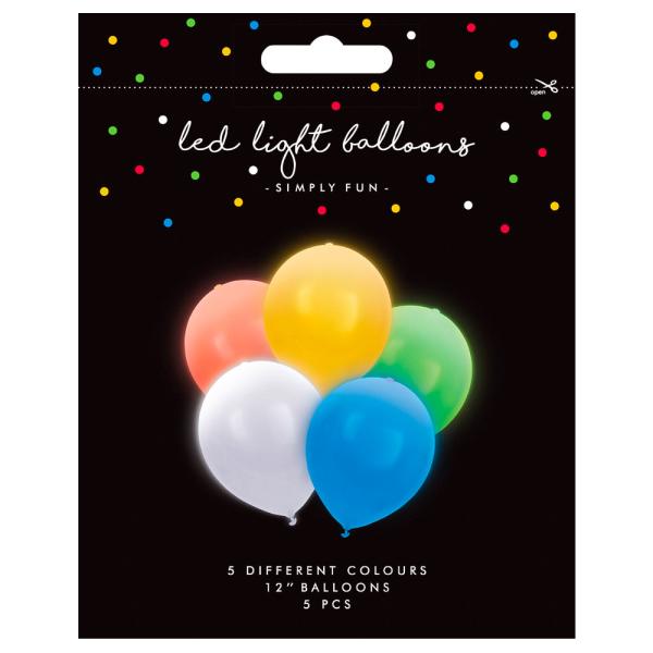 LED-ilmapallot Valikoima