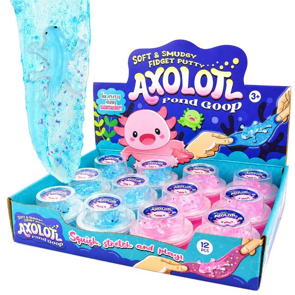 Muovailumassa Aksolotlilla