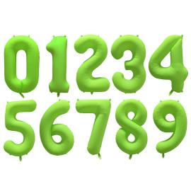 Numeroilmapallo Neonvihre&auml;