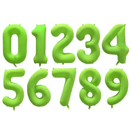 Numeroilmapallo Neonvihre&auml;