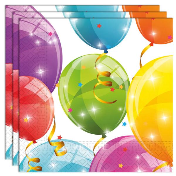 Sparkling Balloons Lautasliinat