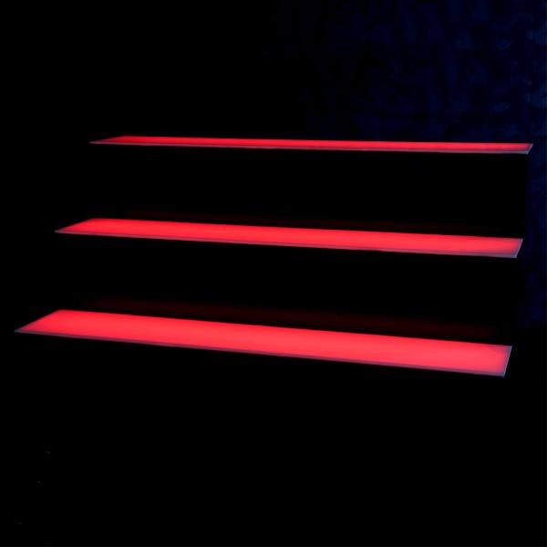 3-kerroksinen Pulloteline LED