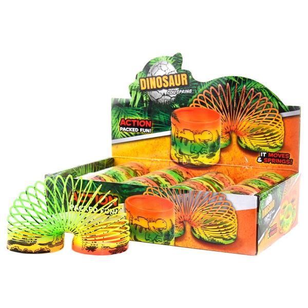 Slinky-Vieterilelu Dinosaurus