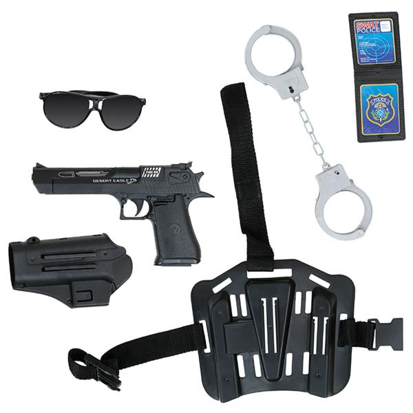 Poliisipakkaus SWAT Musta