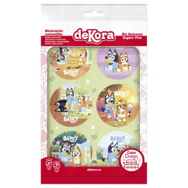 Kakkukuvat Bluey & Bingo 5,8 cm 17,5 g 6 kpl