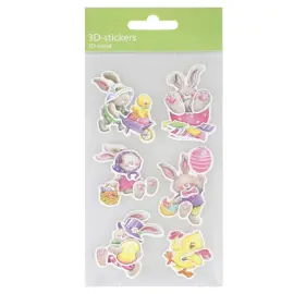 3D-Stickers Pääsiäishahmot