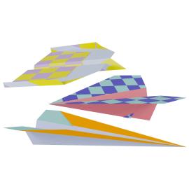 DIY Paperilentokone Stripetastic 12 kpl