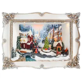 Joulukoriste Kirkonkylä 3D-taulu