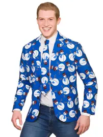 Joulutakki ja Solmio Lumiukkokuvio