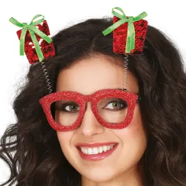 Silm&auml;lasit Joulukuusikoristeilla