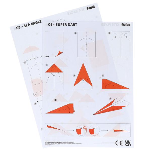 DIY Paperilentokone Stripetastic 12 kpl