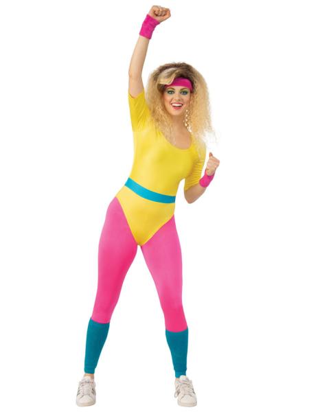 80-luvun Aerobics Naamiaisasu