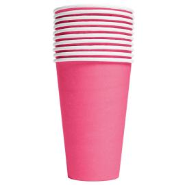 Pahvimukit Kirkas Pinkki 35cl 10 kpl
