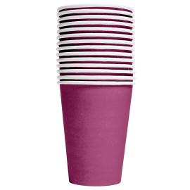Pahvimukit Violetti 21cl 14 kpl