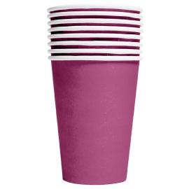 Pahvimukit Violetti 21cl 8 kpl