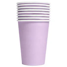 Pahvimukit Laventeli 21cl 8 kpl