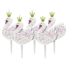 Kakkukynttilät Kimalle Swan