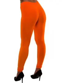 80-luvun Leggingsit Neonoranssi