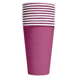 Pahvimukit Violetti 35cl 10 kpl