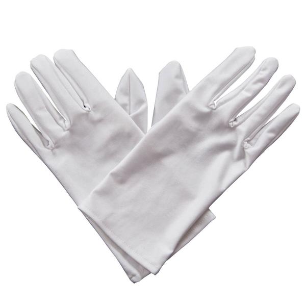 Valkoiset Käsineet 22 cm