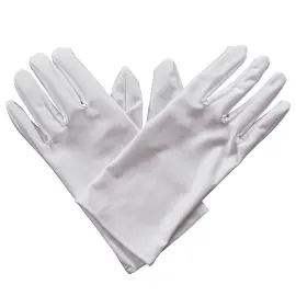 Valkoiset Käsineet 22 cm