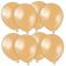 Lateksiilmapallot Metallic Kulta 13cm 25 kpl