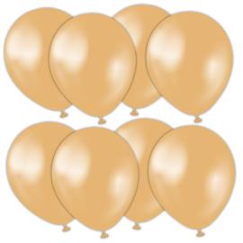 Lateksiilmapallot Metallic Kulta 13cm 25 kpl