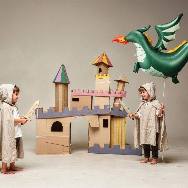 Folioilmapallo Vihreä Lohikäärme 120 x 90 cm