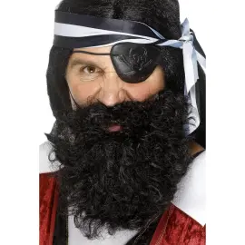Merirosvon Parta Deluxe Musta