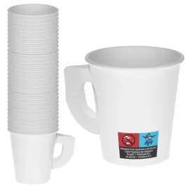 Pahvimukit Kahvalla 18 cl 50-kpl