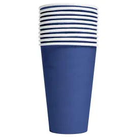 Pahvimukit Tummansininen 35cl 10 kpl