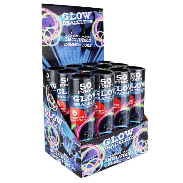 Glowsticks Rannekoru 50 kpl