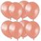 Lateksiilmapallot Metallic Ruusukulta 13cm 25 kpl
