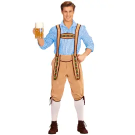Beige Lederhosen Oktoberfest XL
