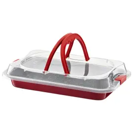 Leivontavuoka Muovisella Kannella ja Kahvalla