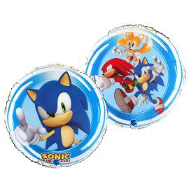Pyöreä Sonic Folioilmapallo