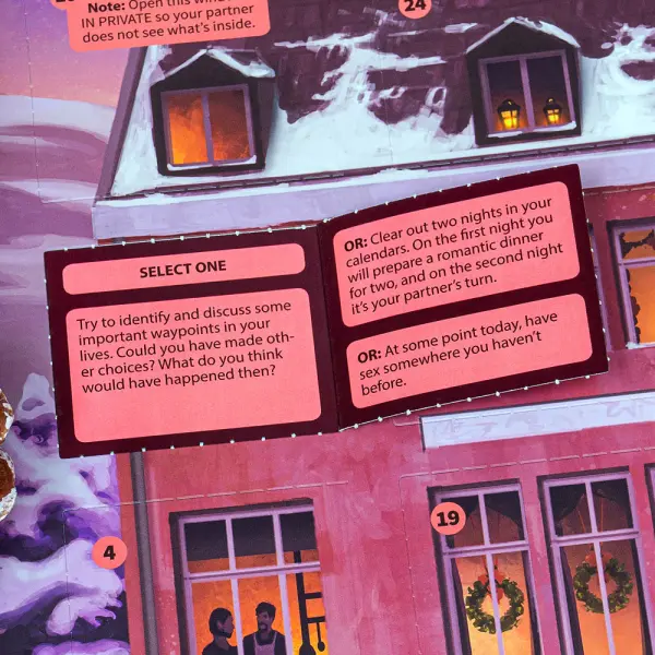 Adventtikalenteri Pareille Romantic Adventures