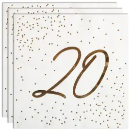 Servetit 20 vuotta Kulta Pilkuilla 16 kpl