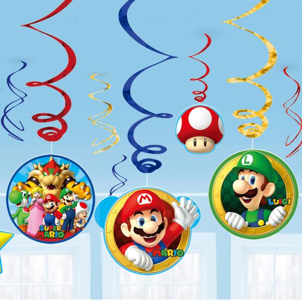 Super Mario Ripustettavat Koristeet