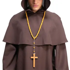 Rukousnauha Munkkiristill&auml; Puusta