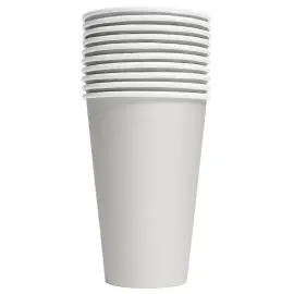 Pahvimukit Hopea 35cl 10 kpl