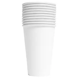 Pahvimukit Valkoinen 35cl 10 kpl