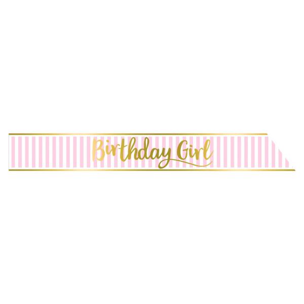 Birthday Girl Olkanauha Pink Chic
