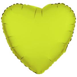 Folioilmapallo Syd&auml;n Neonkeltainen