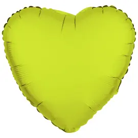 Folioilmapallo Syd&auml;n Neonkeltainen