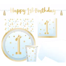 Juhlapaketti 1 v Vaaleansininen/Kulta 35-pakkaus