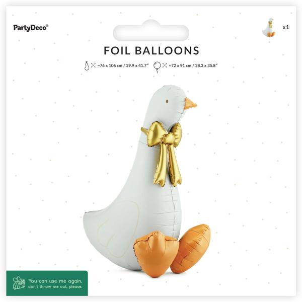 Folioilmapallo Seisova Hanhi 72 x 91 cm