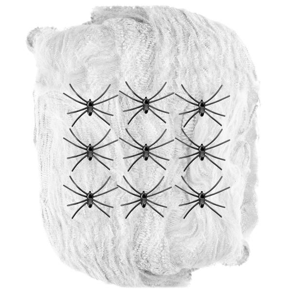Valkoinen Hämähäkinverkko Hämähäkeillä 200g