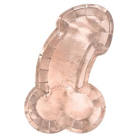 Penis Pahvilautaset Metallic Ruusukulta