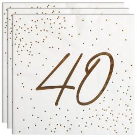 Servetit 40 vuotta Kulta Pilkuilla 16 kpl